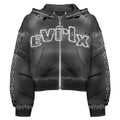 EVERLUX “Gem Cut” ZIP UP (Black)