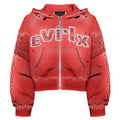 EVERLUX “Gem Cut” ZIP UP(Red)
